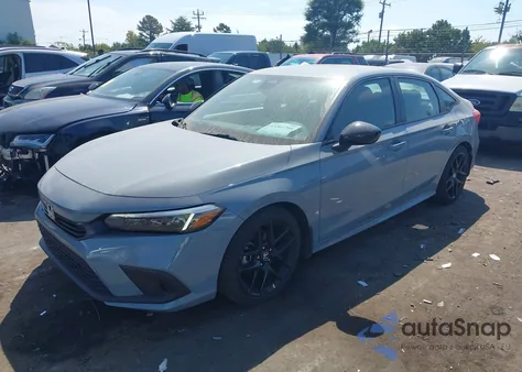 2024 Honda Civic Sport z USA, uszkodzony, nr VIN 2HGFE2F56RH549450